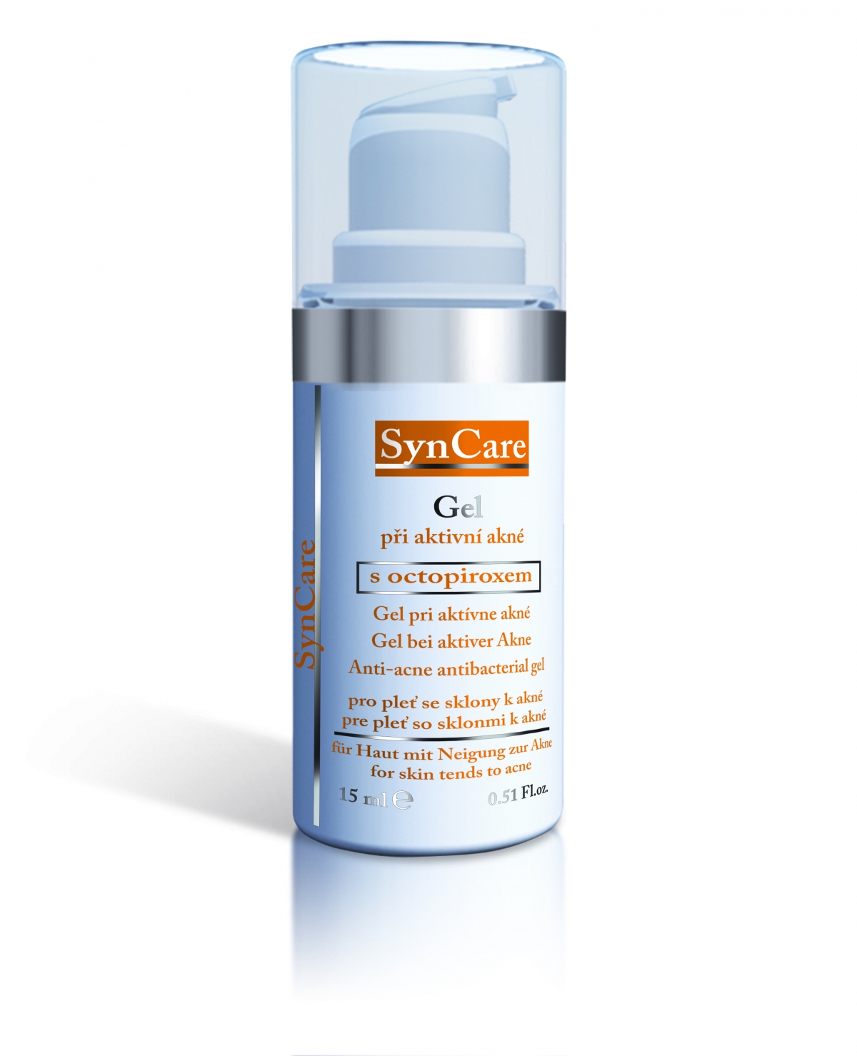 Syncare:Gel při aktivní akné s antibakteriální přísadou